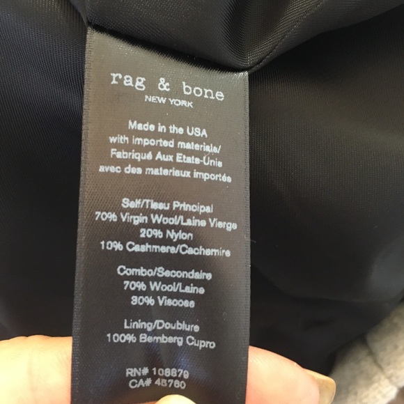 Rag & Bone Skye Wool Peacoat - Picture 13 of 15